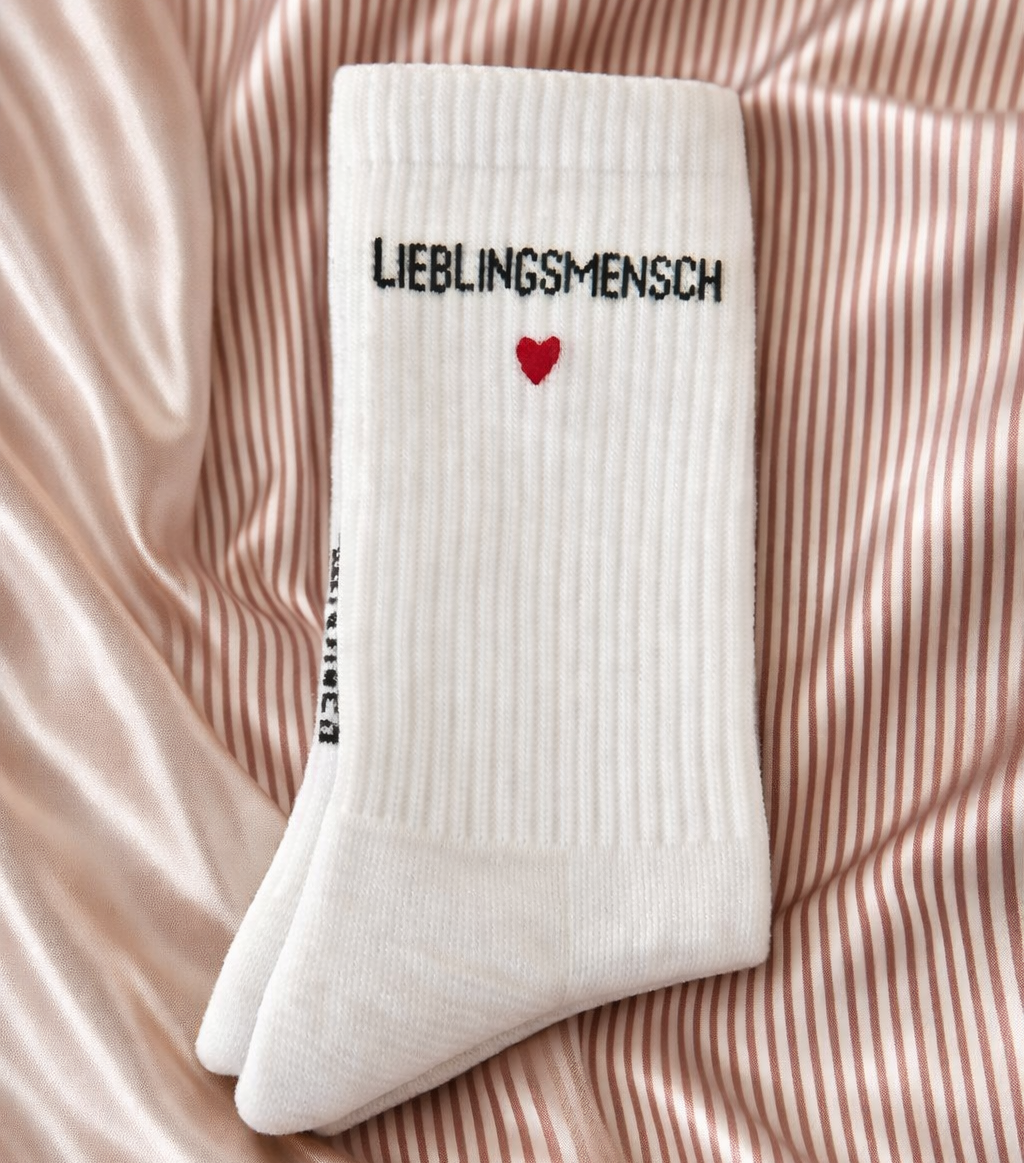 Socken "Lieblingsmensch" – Bild 2